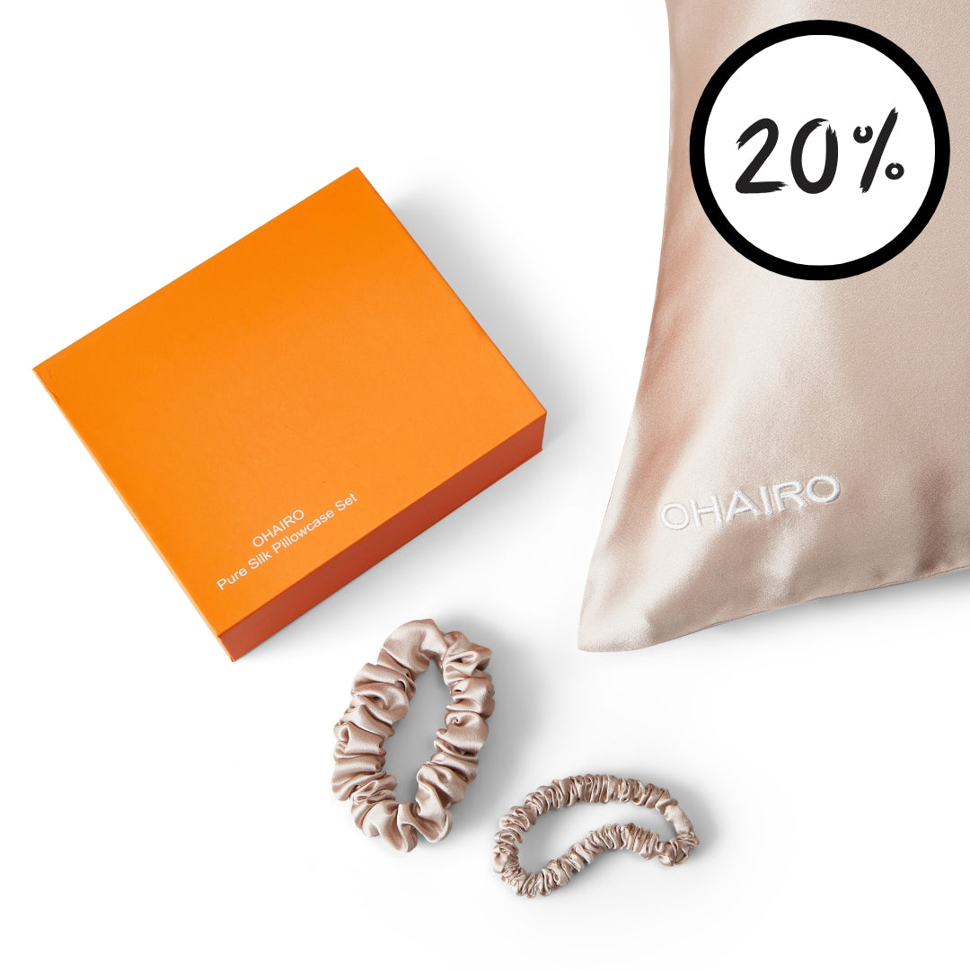 Champagne Silk Pillowcase Set